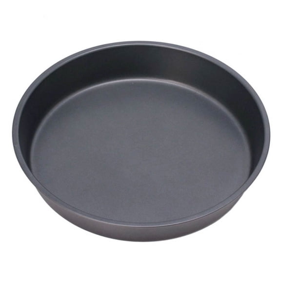Kjfeif 7 Inch Pizza Pan Nonstick Pizzas Tray Sheet Carbon Steel Pie Pan Baking Pans Deep Dish for Home Kitchen Bakeware Bread Cake Handmade