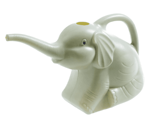 Kjfeif Elephant Watering Can with Long-Mouth- Animal Watering Can | Long Spout Water Can | Plant Watering Can Decorative for Watering Plants, Fruit, Flower 30×12×18cm
