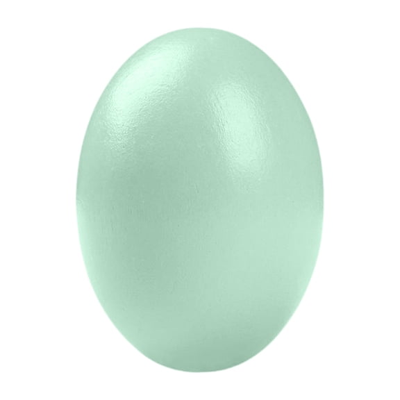 Kjfeif Mini Unfinished Wooden Easter Eggs, 2.36 Inch Unpainted Artificial Eggs for DIY Painting Crafts, Blanks for Decorating and Spring Projects