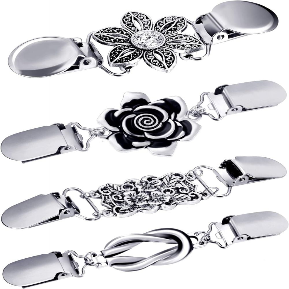 3 Stück Pullover-Clips Vintage - Kleiderclips Für Taillen-Betonung & Style