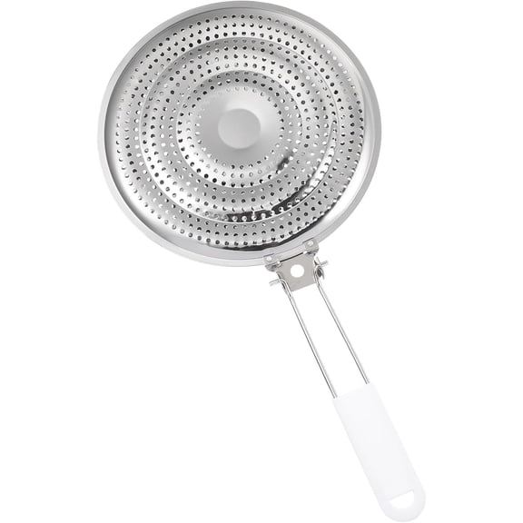 Kjislet Converter Heat Diffuser for Pot Heat Diffuser Induction Plate Stove Silver Stainless Steel