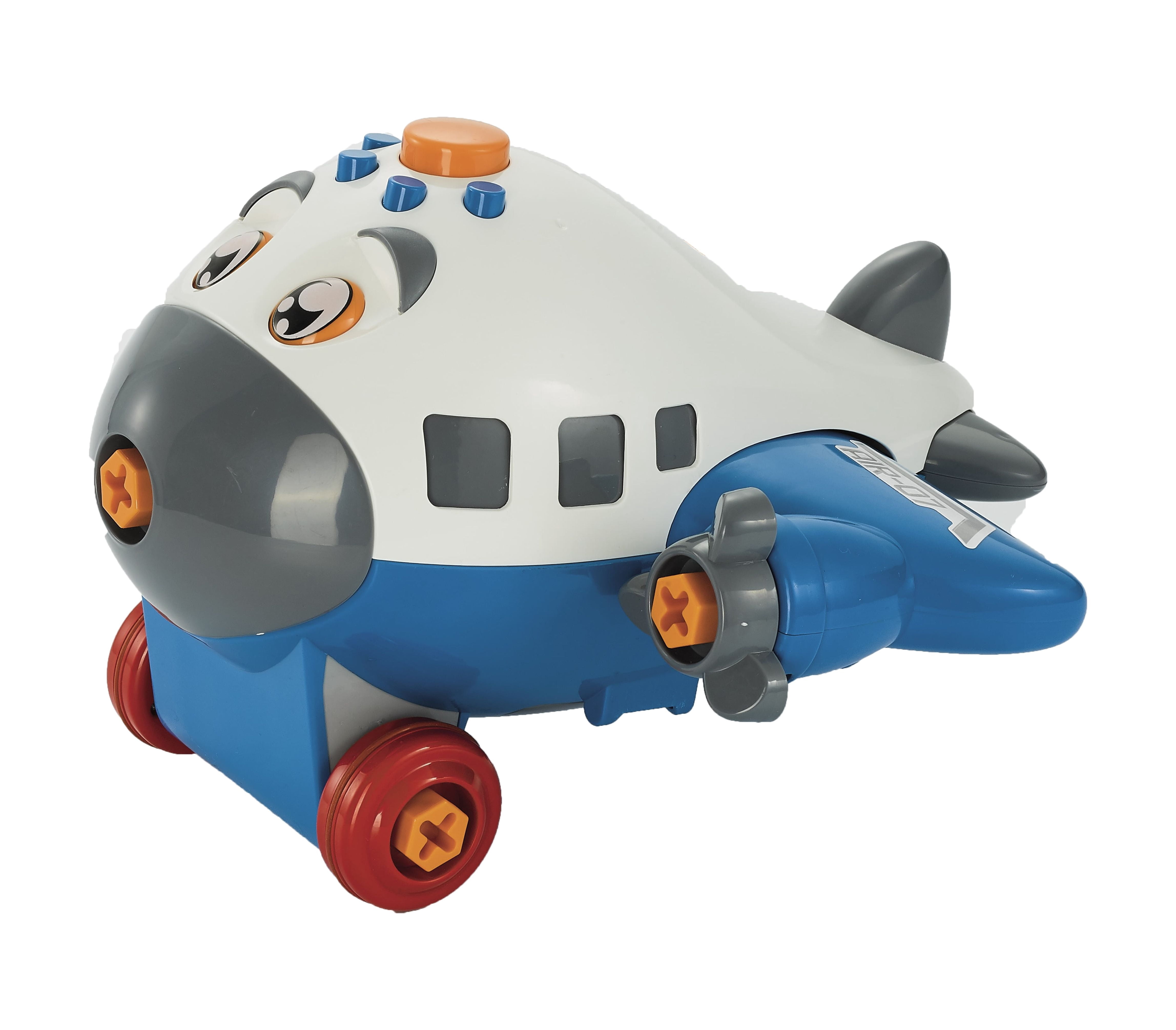Kjislet Developmental Airplane Toy for Children Ages 3+, Build and Play ...