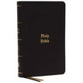 thumbnail image 1 of Kjv, Personal Size Large Print Reference Bible, Vintage Series, Black Leathersoft, Red Letter, Thumb Indexed, Comfort Pr, (Hardcover), 1 of 9