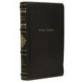 thumbnail image 1 of Kjv, Sovereign Collection Bible, Personal Size, Leathersoft, Black, Thumb Indexed, Red Letter Edition, Comfort Print: Ho, (Hardcover), 1 of 9