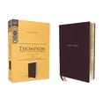 thumbnail image 1 of Kjv, Thompson Chain-Reference Bible, Handy Size, Leathersoft, Burgundy, Red Letter, Comfort Print, (Hardcover), 1 of 4