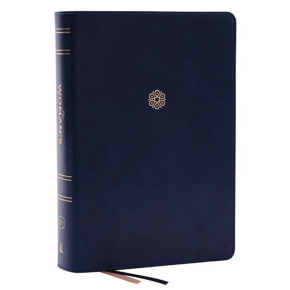 Kjv, the Woman's Study Bible, Blue Leathersoft, Red Letter, Full-Color Edition, Comfort Print: Receiving God's Truth for, (Hardcover)