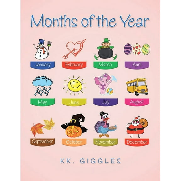 Kk Giggles: Months of the Year, Book 1 (Paperback)