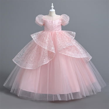 Pristine Pink Embroidered Dress 8-12 Yrs main image 0