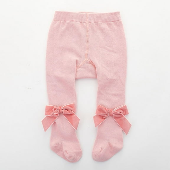 KkSLirnhs 12 Months Toddler Girls' Stretchy Leggings, Soft & Lightweight, Perfect for Spring & Summer, Easy Care Machine Washable, Fun Colors, Sizes 2T-5T Pink