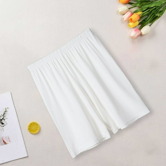 KkSLirnhs 14Y Clearance!Shorts for Boys Boys' Striped Cotton Shorts Elastic Waist Comfortable Play Clothes Adjustable Drawstring White