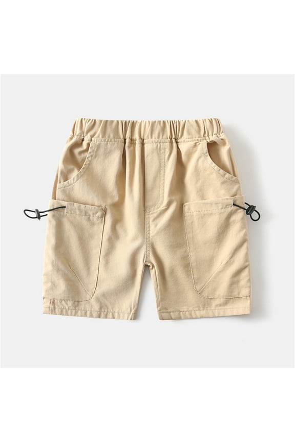 KkSLirnhs 4 Years Clearance!Shorts for Boys Quick-Dry Performance Boys' Shorts UPF Protection Lightweight Swim Trunks Hybrid Board Shorts Brown