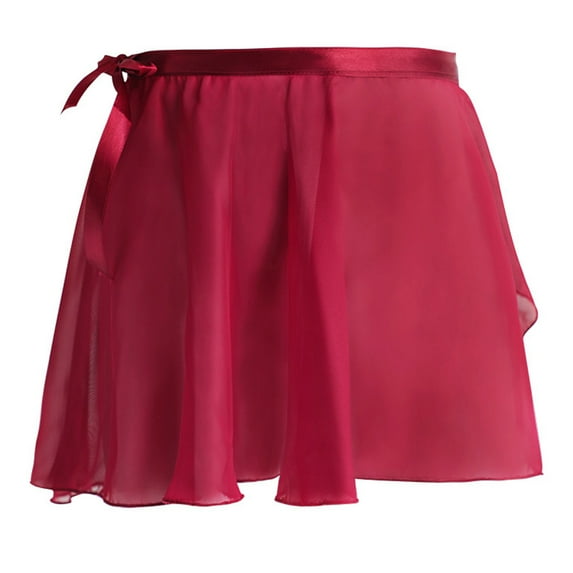 KkSLirnhs 5-6Years Girls' Pleated Skirt for Summer School Uniform, Soft and Comfortable Fit Lightweight School Uniform Pleated Ruffle Scooter Skirt Red