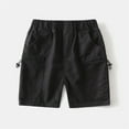 thumbnail image 1 of KkSLirnhs 6 Years Clearance!Shorts for Boys Quick-Dry Performance Boys' Shorts UPF Protection Lightweight Swim Trunks Hybrid Board Shorts Black, 1 of 3