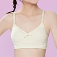 thumbnail image 1 of KkSLirnhs Bra for Girls 10-12 Girl Bras 12-14 Breathable & Durable Girls' Nylon Bra - No Wire, Padded & Flexible 17 Years Beige, 1 of 6