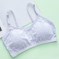 thumbnail image 1 of KkSLirnhs Bra for Girls 10-12 Girl Bras 12-14 Breathable Seamless Girls' Bra - No Wire, Soft Cotton Fabric 12 Years Gray, 1 of 6