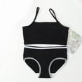 thumbnail image 1 of KkSLirnhs Bra for Girls 10-12 Girl Bras 12-14 Smooth & Soft Girls' Cami Bra - No Underwire, Comfort Fit 13 Years Black, 1 of 4