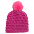 thumbnail image 1 of KkSLirnhs Girls Boys Kids Winter Hat Fleece Beanie Girls Accessories Knit Beanies Cap Winter Warm Beanie Hat Knit Thick Ski Cap with Faux Fur Pompom Cute Pink One Size, 1 of 2