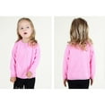 thumbnail image 1 of KkSLirnhs Winter Toddler Girl&Boy Baby infant Kids Fall Winter Sweater Candy Color Cardigan Solid Color Small Cardigan Sweater Toddler Fall Clothes Pink 3 Years, 1 of 5