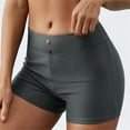 thumbnail image 1 of KkSLirnhs Womens Swim Trunks for Women High Waisted Plus Size Quick Dry Swim Pants Swim Shorts Swimsuit Bottom Swimwear Bathing Suits Tankini Bikini Gray XXL, 1 of 3