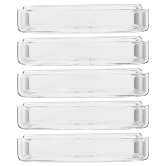 OULII Glass Culture Dishes with Lid for Home Chemistry Experiments 5Pcs