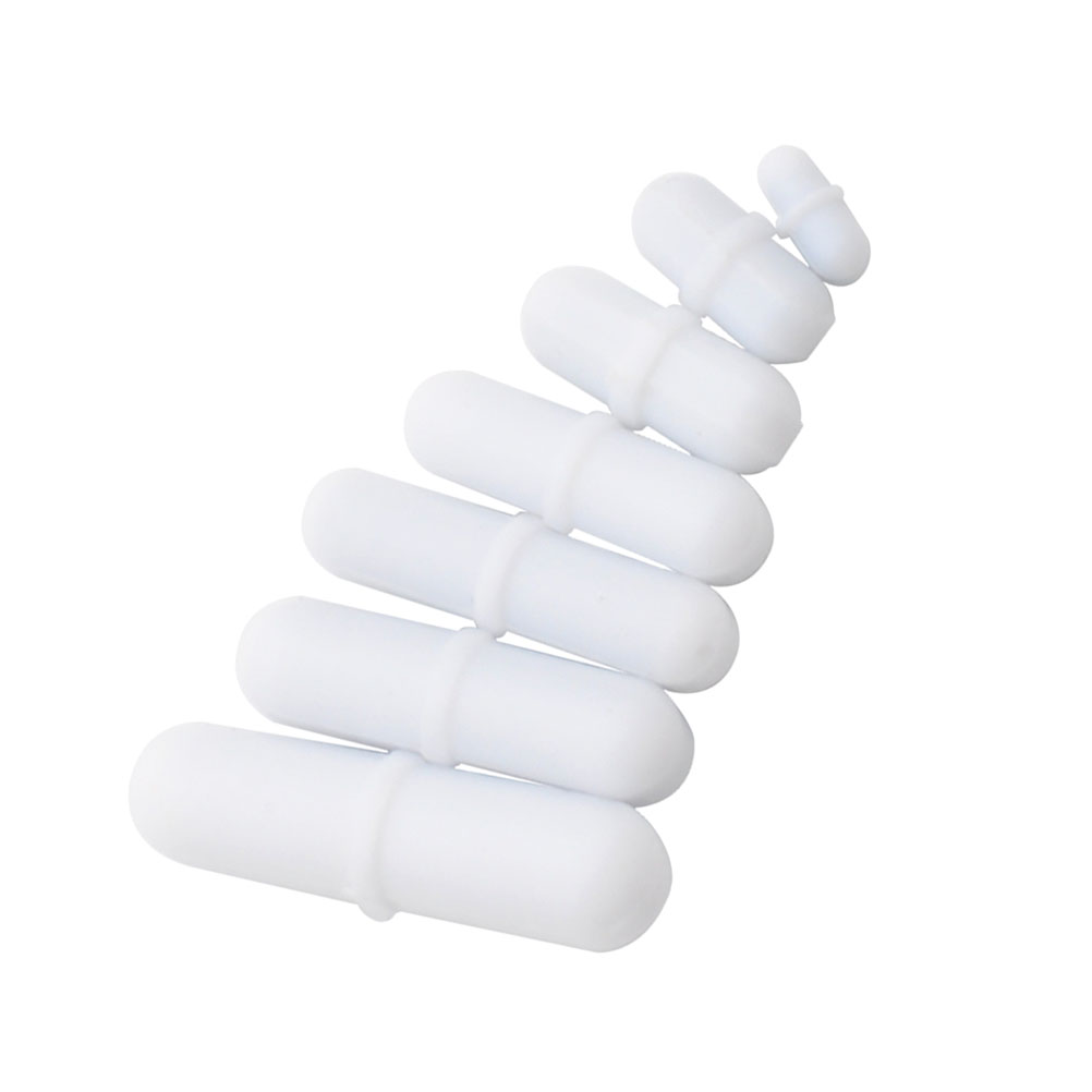 Kkewar 7pcs Laboratory Chemical Stirring Bar Rotating Biological