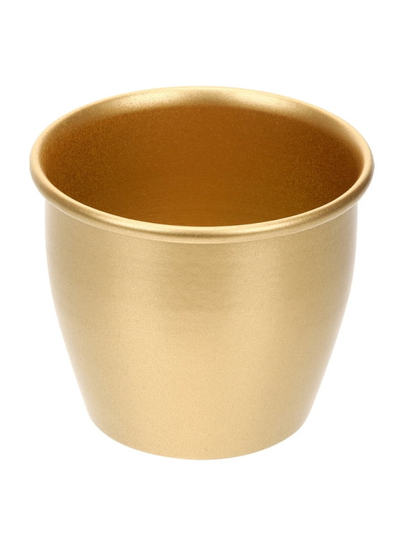 Kkewar Succulent Pots,Plants Pot Metal Planter Modern Style Flower Pot Indoor Plants Succulents Planting Container