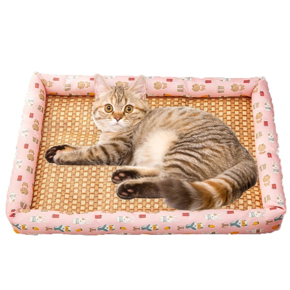 Kkkded Dog Cooling Mat,Cooling Pad for Dog Pet Ice Silk Cooling Mat for Dogs & Cats, Portable & Washable Pet Cooling Bed Blanket