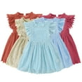 thumbnail image 1 of Kkkded Infant Toddler Girls Dresses Patchwork Party Princess Dress Girls Crewneck Tulle Sleeveless Dress for Kids 6 Months - 6 Years, 1 of 9