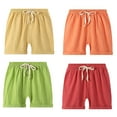 thumbnail image 1 of Kkkded Kids Teen Boys Girls Lounge Shorts Pants 2-13Years Baby Summer Sports Jogger Short Baby Short Solid Color Cotton Soft Active Athletic Shorts Sweatpants, 1 of 8