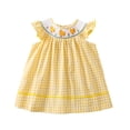 thumbnail image 1 of Kkkded Newborn Toddler Girls Dresses Summer Sleeveless Tutu Dress for Girls Cotton Sundresses Cartoon Embroidery Princess Dressess 9 Months-5 Years, 1 of 7