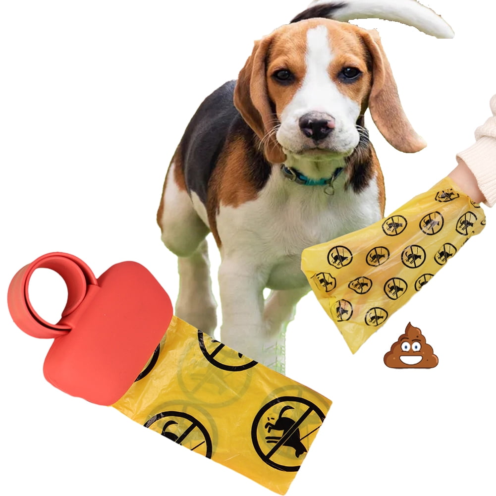 Picture Idea: Kkked Dog Pooper Scooper With Waste Bag Portable Poop Scooper