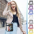 thumbnail image 1 of kladzum Clear Fanny Pack Stadium Approved Sling Bag Large Capacity Crossbody Bag for Men Women, Transparent Purse Chest Bags Fashionable Casual One Shoulder Storage Backpack for Sports Travel, 1 of 9