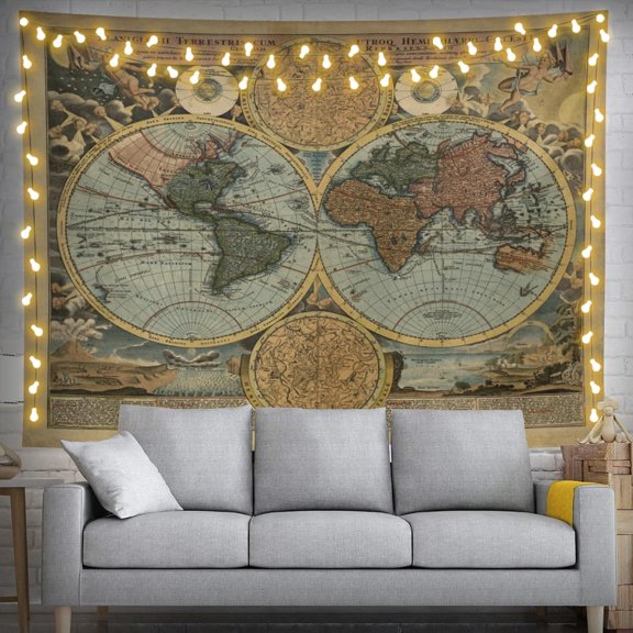 Klainlcly Western Cowgirl Tapestry 60" X 40" Wild Desert Country Wall Hanging Party Decorations Home Decor For Bedroom Living Room Dorm (150 X 100cm)