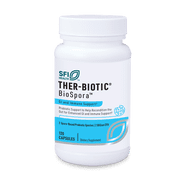 Klaire Labs SFI Health Biospora Probiotic - Bacillus Coagulans & Subtilis 2 Billion CFU for Digestive & Immune Support - Soil-Based, Shelf-Stable Spore Forming Probiotic for Men & Women 120 Capsules