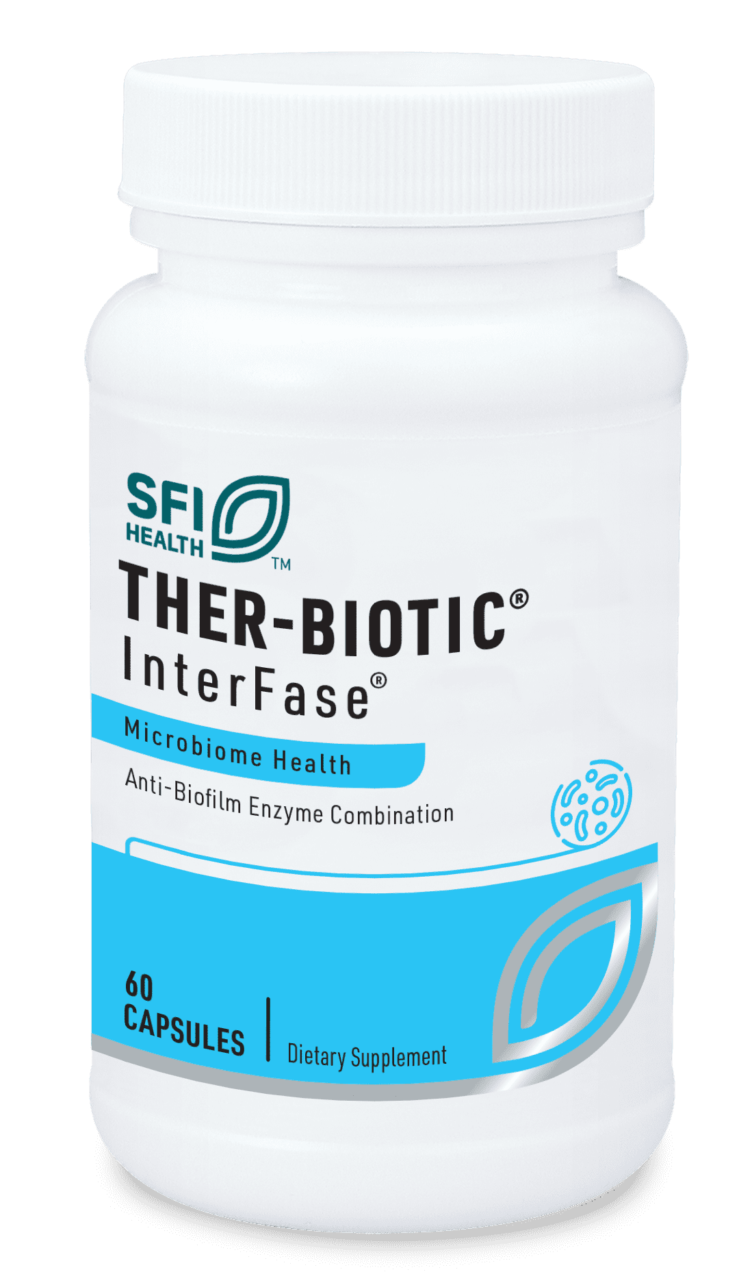 Klaire Labs Interfase - Multi-Enzyme Blend for GI Detoxification, Dairy-Free Formula (60 Vegetarian Capsules)