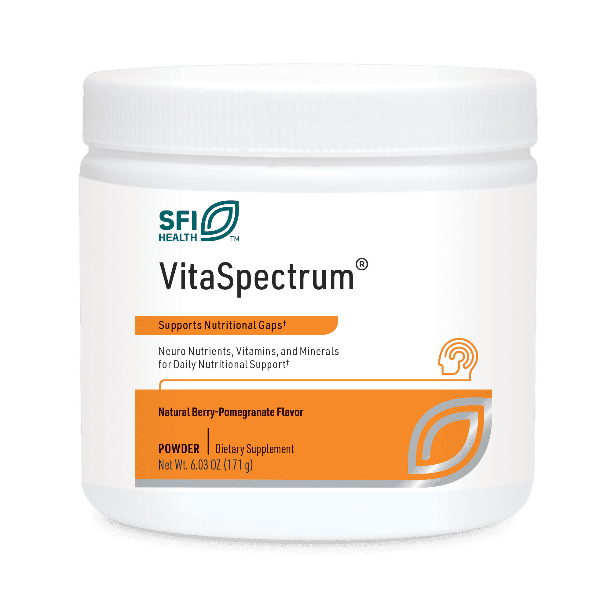 Klaire Labs VitaSpectrum Powder - Children's Multivitamin/Mineral with 23 Essential Nutrients in Berry-Pomegranate for Kids, No Copper, Iron, Gluten or Casein (30 Servings, 165 Grams)
