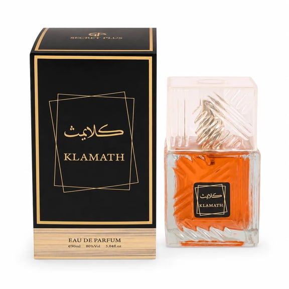 Klamath Eau de Parfum, Unisex Warm Amber, Woody and Spicy Fragrance Spray, 3.04 fl oz (90 mL)