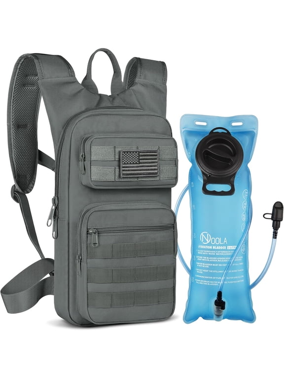 17L Hydration Backpack with 3L TPU Water Bladder, Water Backpack Hydration Pack for Hiking Cycling, Molle Compatible Water Backpack