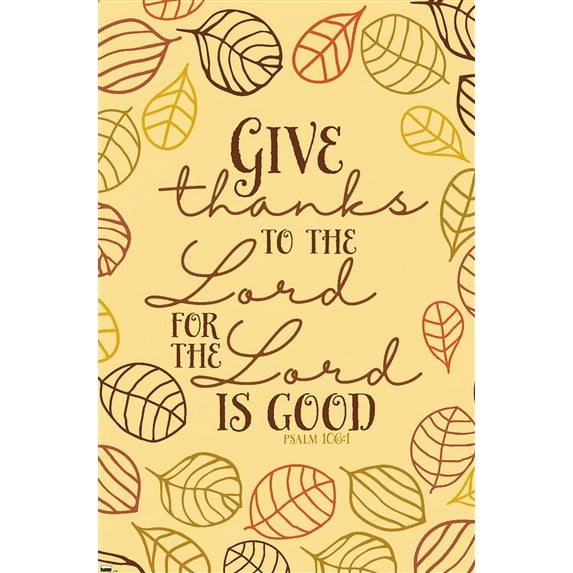 Klancey Zubowski - Thanks Wall Poster, 14.725" x 22.375"
