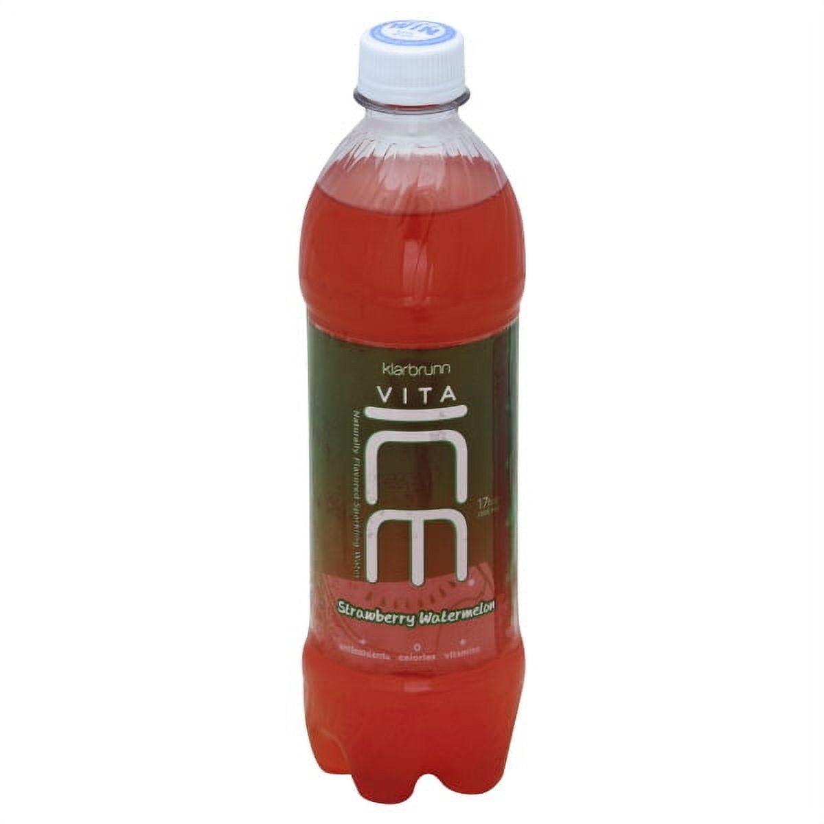 Klarbrunn Vita Ice Strawberry Watermelon Naturally Flavored Sparkling Water, 17 fl oz Bottle