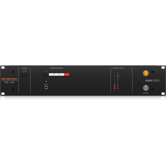 Klark Teknik 3RD DIMENSION BBD-320 Analog Multi-Dimensional Signal Processor with BBD Technology