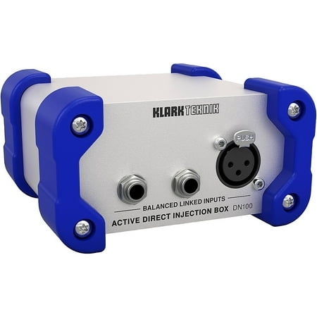 Klark Teknik DN100 V2 1-Channel Active Direct Box with Extended Dynamic Range