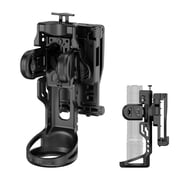 Klarus AH3 Upgraded Flashlight Holster,360  Rotation, 1-Second Access, Triple-Lock Security, Duty Belt Flash Light HolderOnly Holder