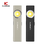 Klarus E5 Rechargeable 600 Lumen Flat Flashlights EDC,IPX4, with Magnetic base,2 Park
