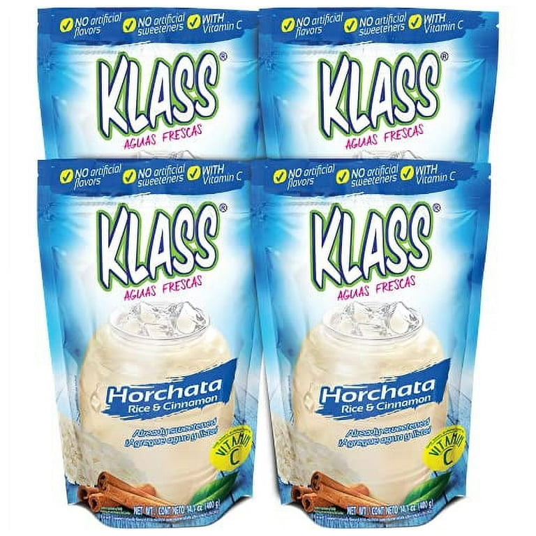 Klass No Artificial Flavors Horchata Drink Mix Family pack (4-pack