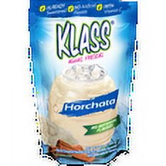 Klass Aguas Frescas Horchata with Vitamin C Multiserve Powdered Drink Mix 14.1oz (Pack of 6)