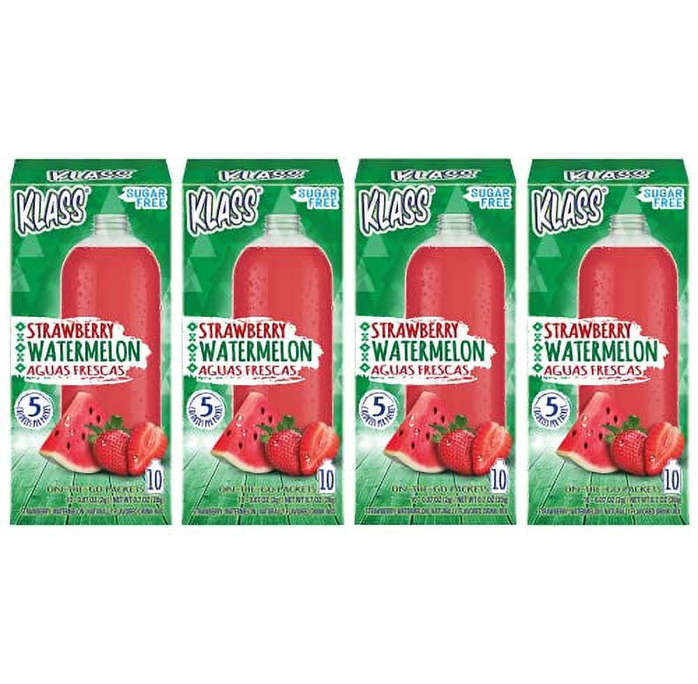 https://i5.walmartimages.com/seo/Klass-Aguas-Frescas-Strawberry-Watermelon-Sugar-Free-Drink-Mix-10-On-The-Go-Sticks-Pack-of-4-40-Count_315b547a-af69-4aca-bc5c-29077f608c1c.423ef6c7e3340a9b34b276c4e6dc7ef4.jpeg