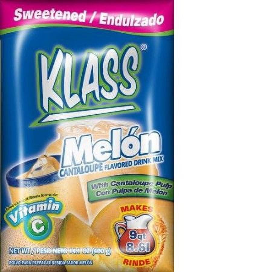 Klass, Cantaloupe Flavored Drink Mix, Melon