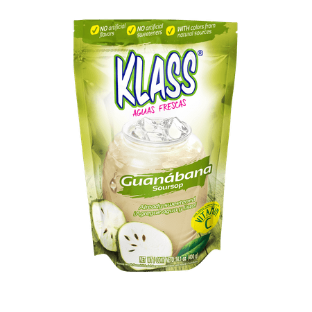 Klass Guanabana Naturally Flavored Drink Mix, 1 oz