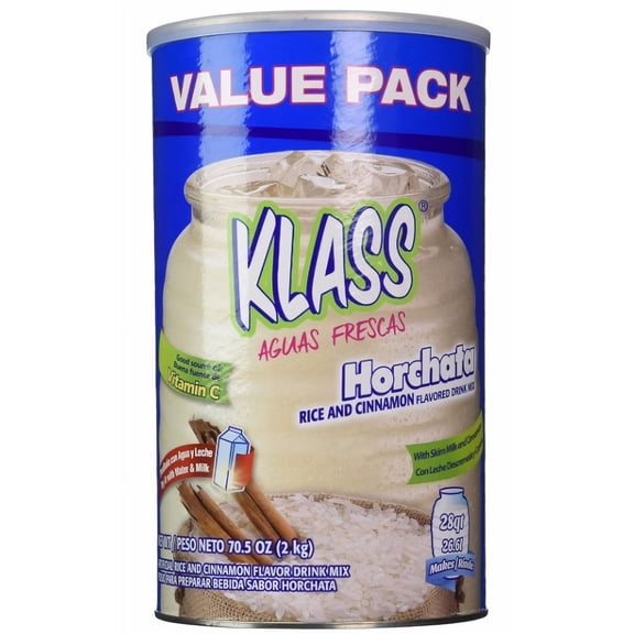 Klass Horchata Drink Mix 70.5 oz (Pack of 4)